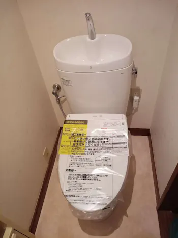東京都青梅市のお客様のトイレ工事