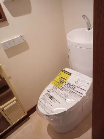 東京都青梅市のお客様のトイレ工事　具体的な工事内容1