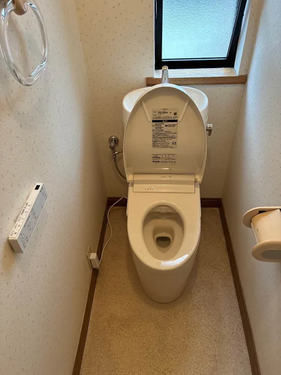 工事後　兵庫県姫路市のお客様のトイレ工事