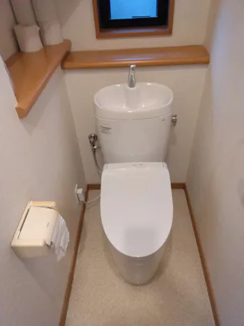東京都青梅市のお客様のトイレ工事
