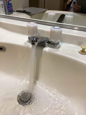 東京都青梅市のお客様の水栓工事　具体的な工事内容1