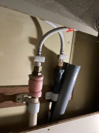 東京都青梅市のお客様の水栓工事　具体的な工事内容5