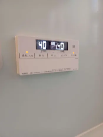 東京都八王子市のお客様の給湯器工事　具体的な工事内容1