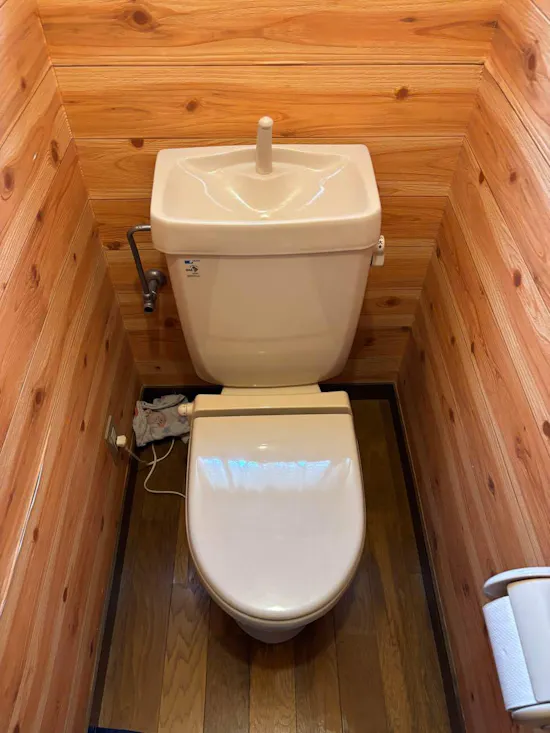 工事前　茨城県桜川市のお客様のトイレ工事