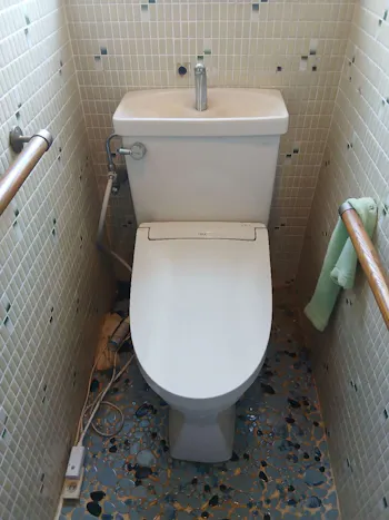 茨城県北茨城市のお客様のトイレ工事
