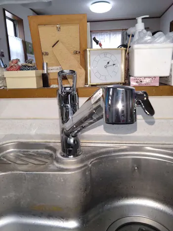 神奈川県座間市のお客様の水栓工事