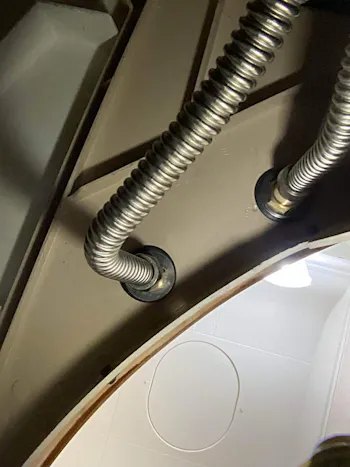 東京都羽村市のお客様の浴室水栓交換工事　具体的な工事内容3