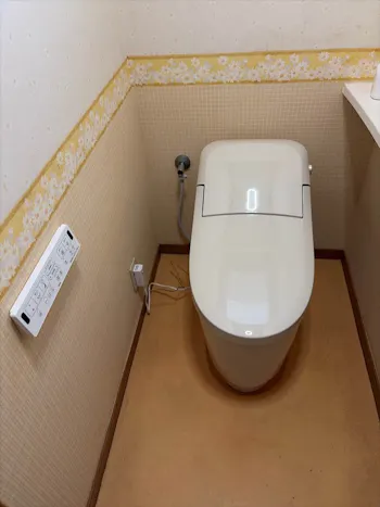 千葉県茂原市のお客様のトイレ交換工事