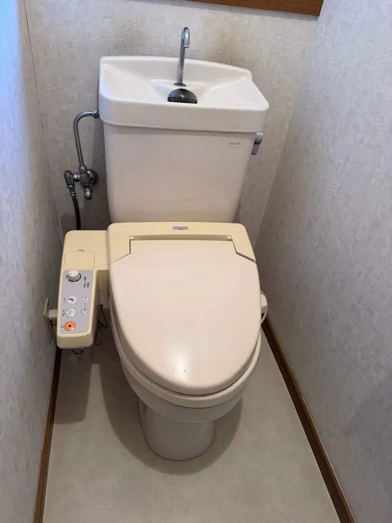 工事前　埼玉県久喜市のお客様のトイレ工事
