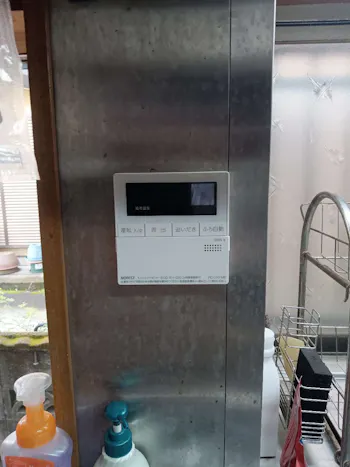 東京都八王子市のお客様の給湯器工事　具体的な工事内容1