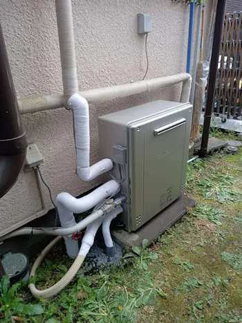 東京都八王子市のお客様の給湯器工事
