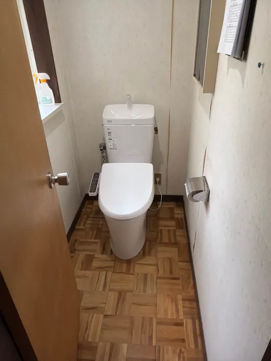 工事後　山梨県上野原市のお客様のトイレ工事