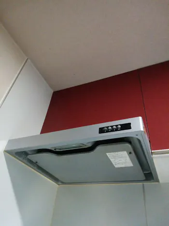 東京都八王子市のお客様のレンジフード工事　具体的な工事内容3