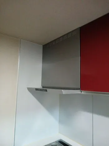 東京都八王子市のお客様のレンジフード工事　具体的な工事内容1