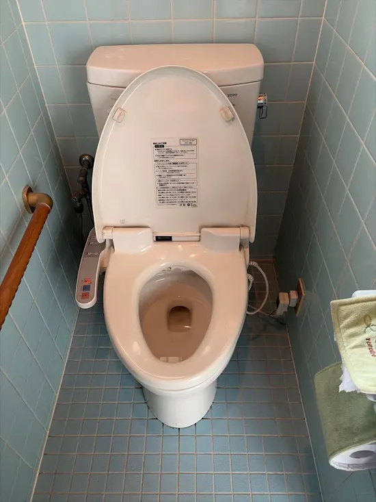 工事前　千葉県茂原市のお客様のトイレ工事