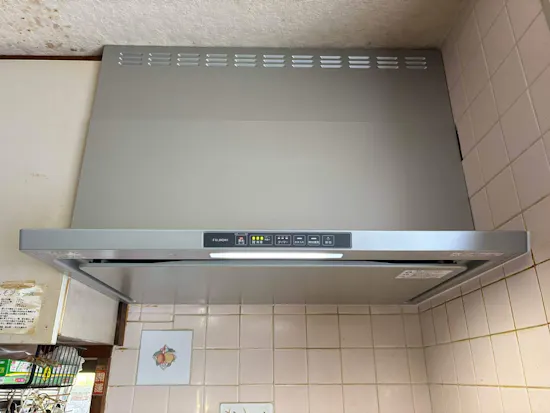 工事後　神奈川県相模原市緑区のお客様のレンジフード交換工事