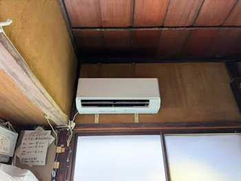 静岡県富士市のお客様のエアコン工事