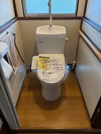 群馬県桐生市のお客様のトイレ工事