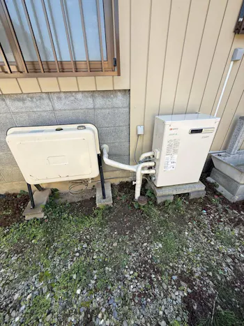 埼玉県行田市のお客様の給湯器工事