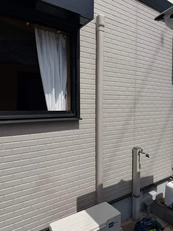 静岡県富士宮市のお客様のエアコン工事　具体的な工事内容1