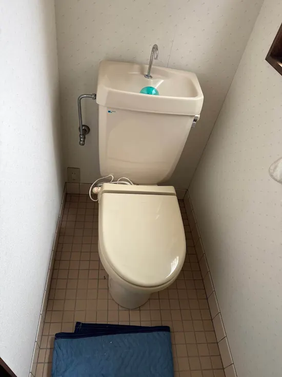 工事前　静岡県磐田市のお客様のトイレ工事