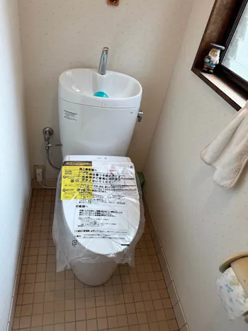 静岡県磐田市のお客様のトイレ工事