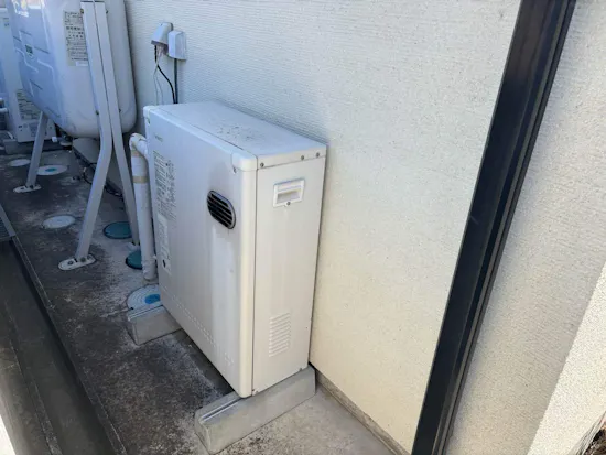 工事前　長野県上田市のお客様の給湯器工事