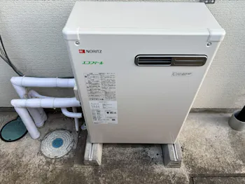 長野県上田市のお客様の給湯器工事