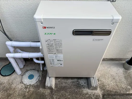 工事後　長野県上田市のお客様の給湯器工事