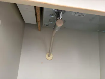 埼玉県新座市のお客様のビルトインコンロ・ガスコンロ工事　具体的な工事内容1