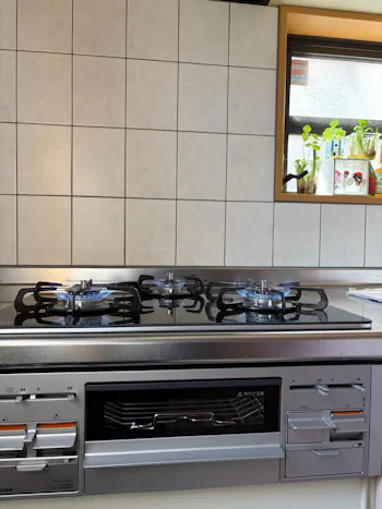 埼玉県新座市のお客様のビルトインコンロ・ガスコンロ工事