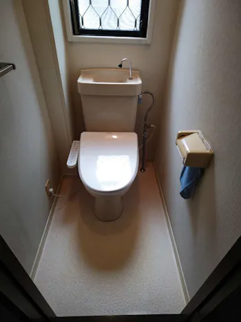 福島県いわき市のお客様のトイレ工事　具体的な工事内容2