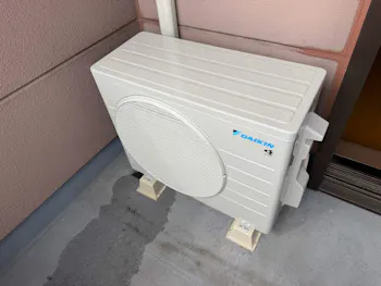 静岡県富士宮市のお客様のエアコン工事　具体的な工事内容3