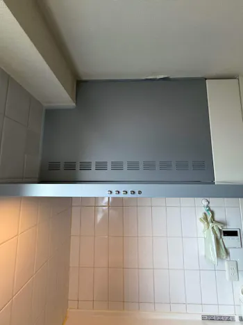 埼玉県富士見市のお客様のレンジフード交換工事