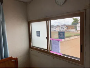埼玉県新座市のお客様の窓・サッシの交換・リフォーム工事　具体的な工事内容2