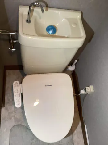 東京都西多摩郡日の出町のお客様のトイレ工事