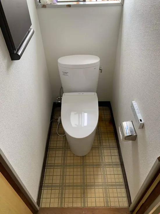 工事後　埼玉県羽生市のお客様のトイレ工事