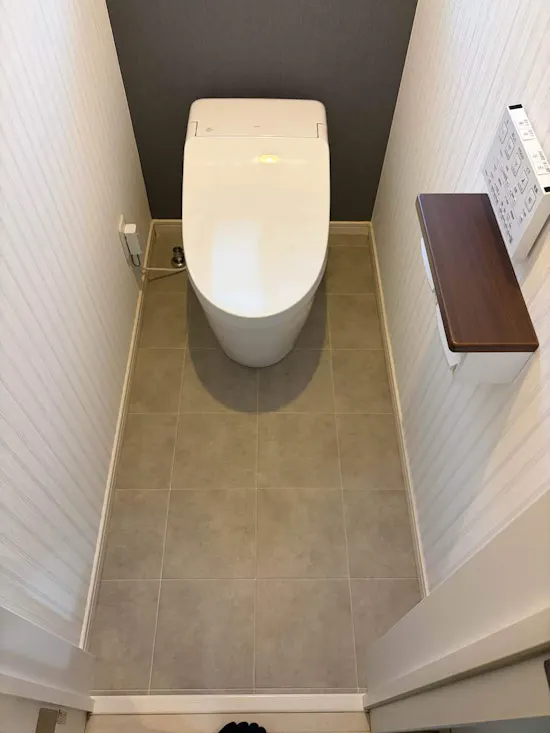 工事後　埼玉県新座市のお客様のトイレ工事