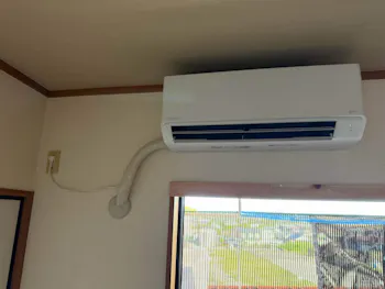 静岡県沼津市のお客様のエアコン工事