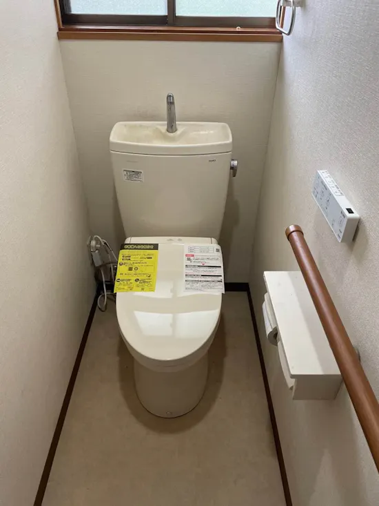 工事後　長野県上田市のお客様のトイレ工事