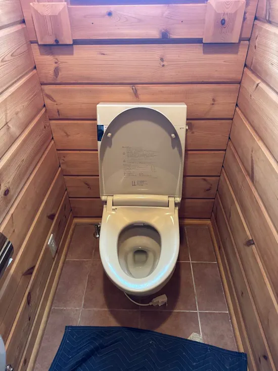 工事前　静岡県袋井市のお客様のトイレ工事