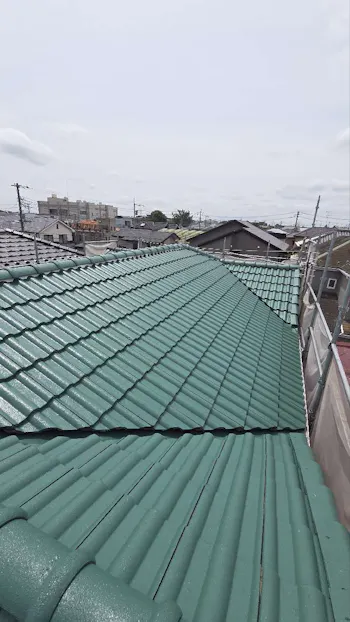 千葉県我孫子市のお客様の外装補修・塗装工事