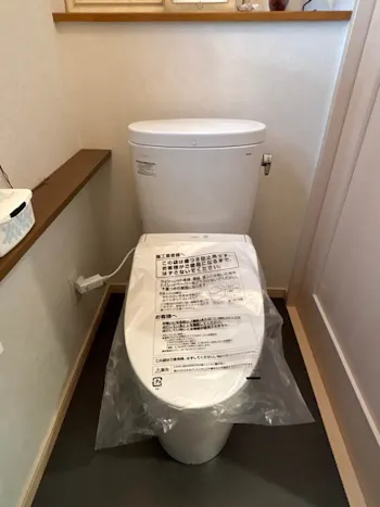 群馬県安中市のお客様のトイレ工事　具体的な工事内容2