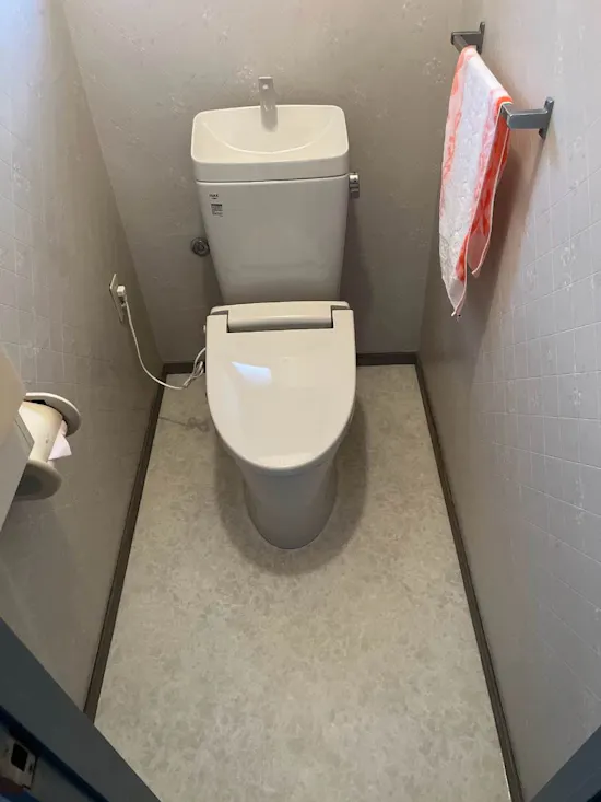 工事後　静岡県磐田市のお客様のトイレリフォーム工事