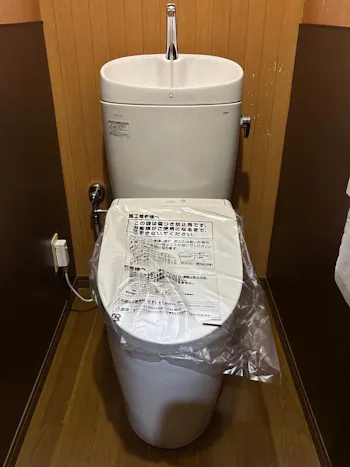 群馬県前橋市のお客様のトイレ工事　具体的な工事内容2