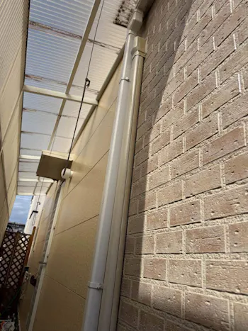 静岡県富士市のお客様のエアコン工事　具体的な工事内容1