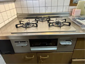 群馬県安中市のお客様のビルトインコンロ・ガスコンロ工事