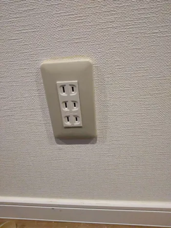 千葉県市原市のお客様のコンセント交換工事