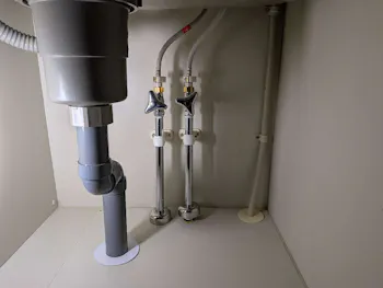 愛知県名古屋市東区のお客様の水栓工事　具体的な工事内容1