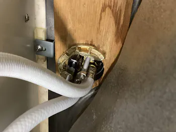 東京都福生市のお客様のキッチン水栓工事　具体的な工事内容4